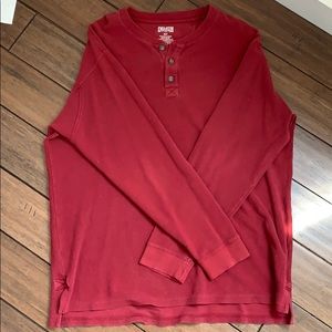 Duluth XLT red long sleeve shirt